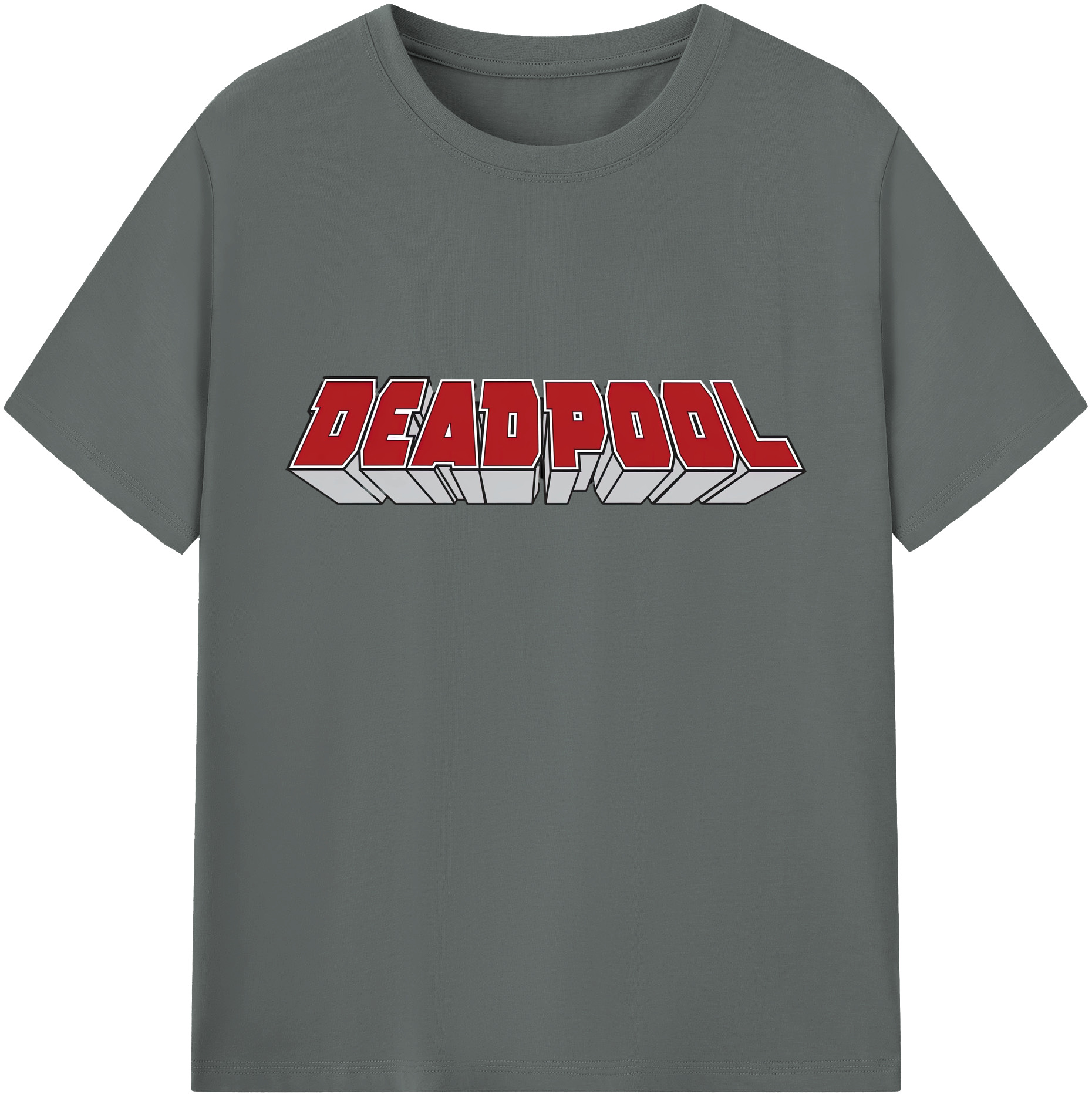 （画像用） Deadpool デッドプール 綿100％ メンズ半袖Tシャツ｜肌触りやわらか＆通気性